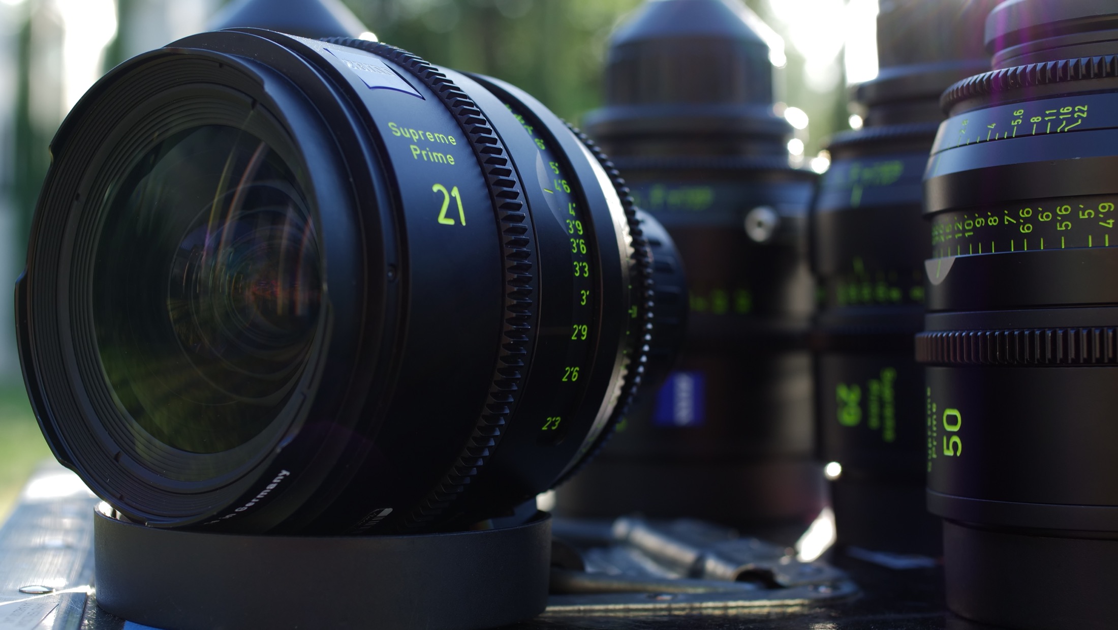 Zeiss Supreme Prime cinema lens.